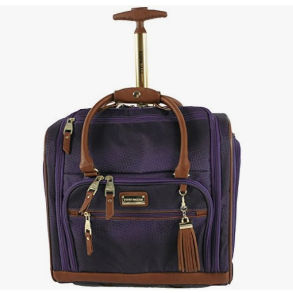 15 Inch Under Seat Bag for Women (Shadow Purple) - Picture 2 of 12